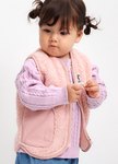 BABY刷毛拼接背心