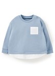 BABY假兩件寬鬆上衣