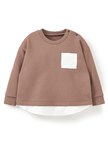 BABY假兩件寬鬆上衣