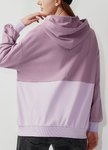 撞色拼接連帽孕哺上衣