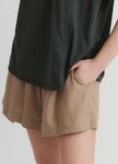 涼感麻料孕婦短褲
