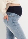 Boyfriend修身牛仔孕婦褲