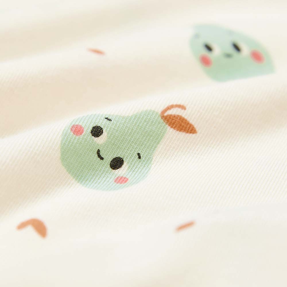 新生兒Q彈棉質包屁衣-西洋梨 新生兒Q彈棉質包屁衣-西洋梨