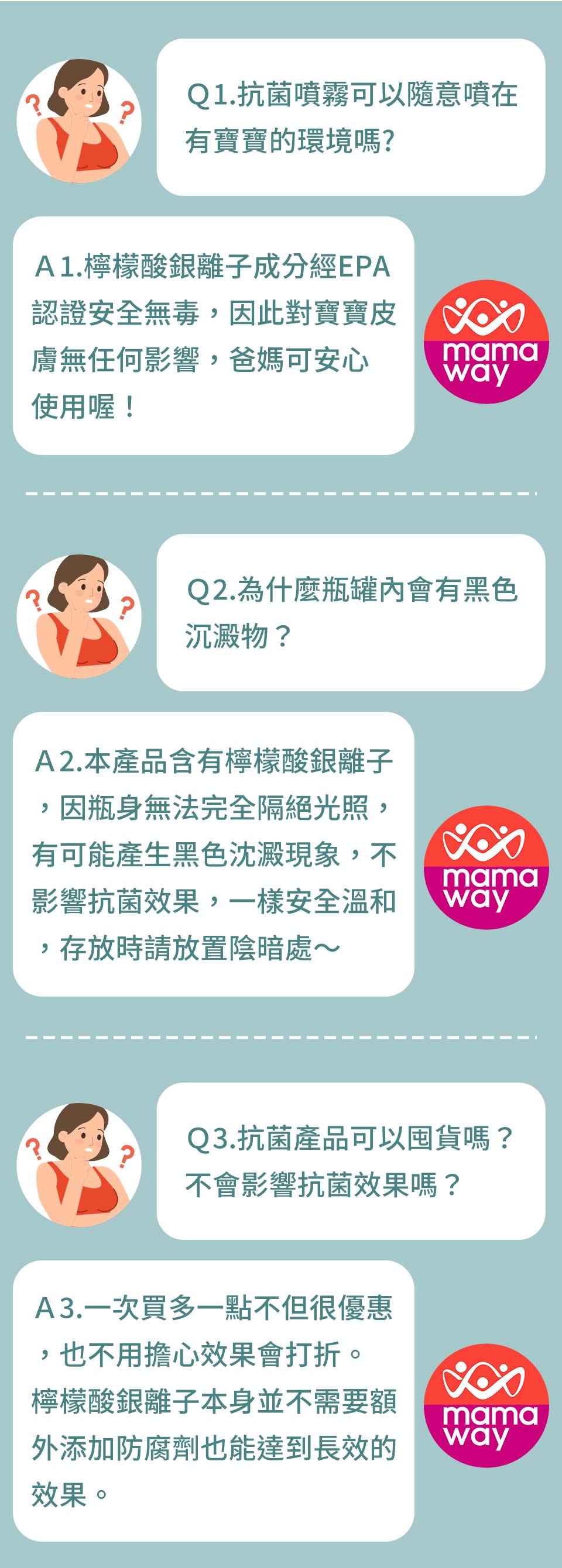 Q&A抗菌產品大解惑! Q&A抗菌產品大解惑!