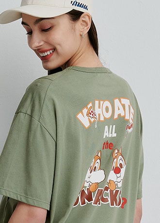 迪士尼奇奇&蒂蒂孕哺洋裝