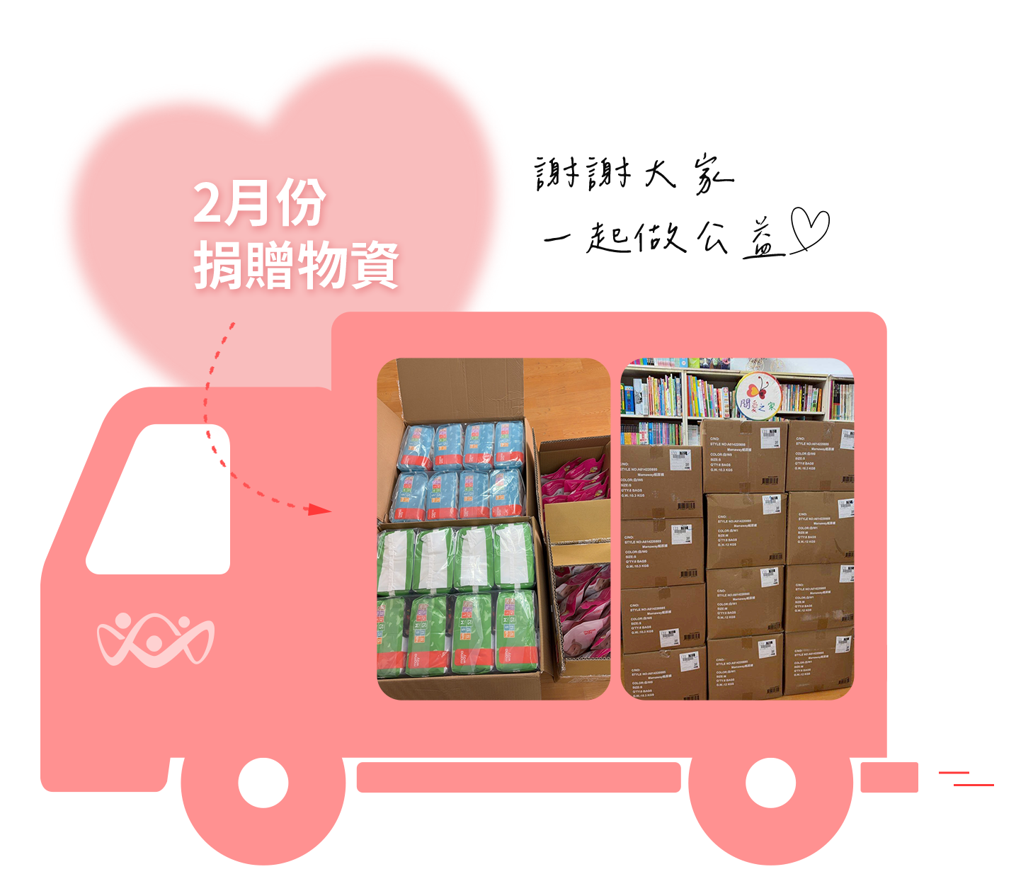 2月捐贈收據