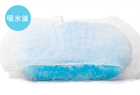 3倍瞬吸鎖水
					防溢乳墊