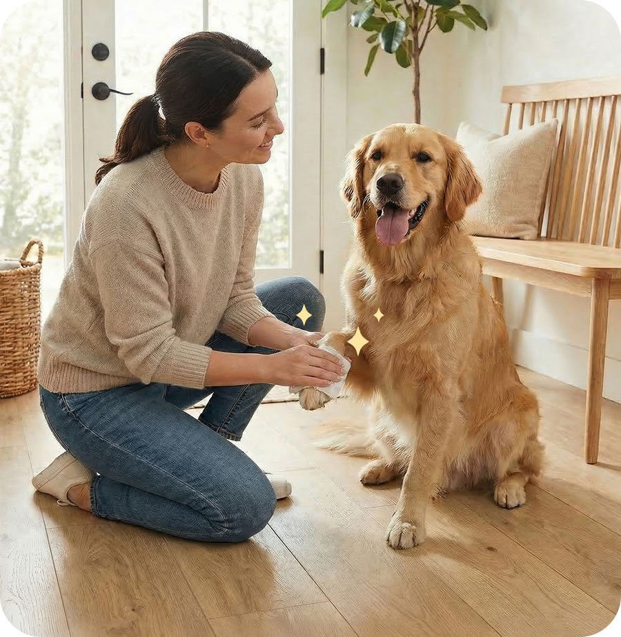 mamaway 抗菌濕巾-隨身包