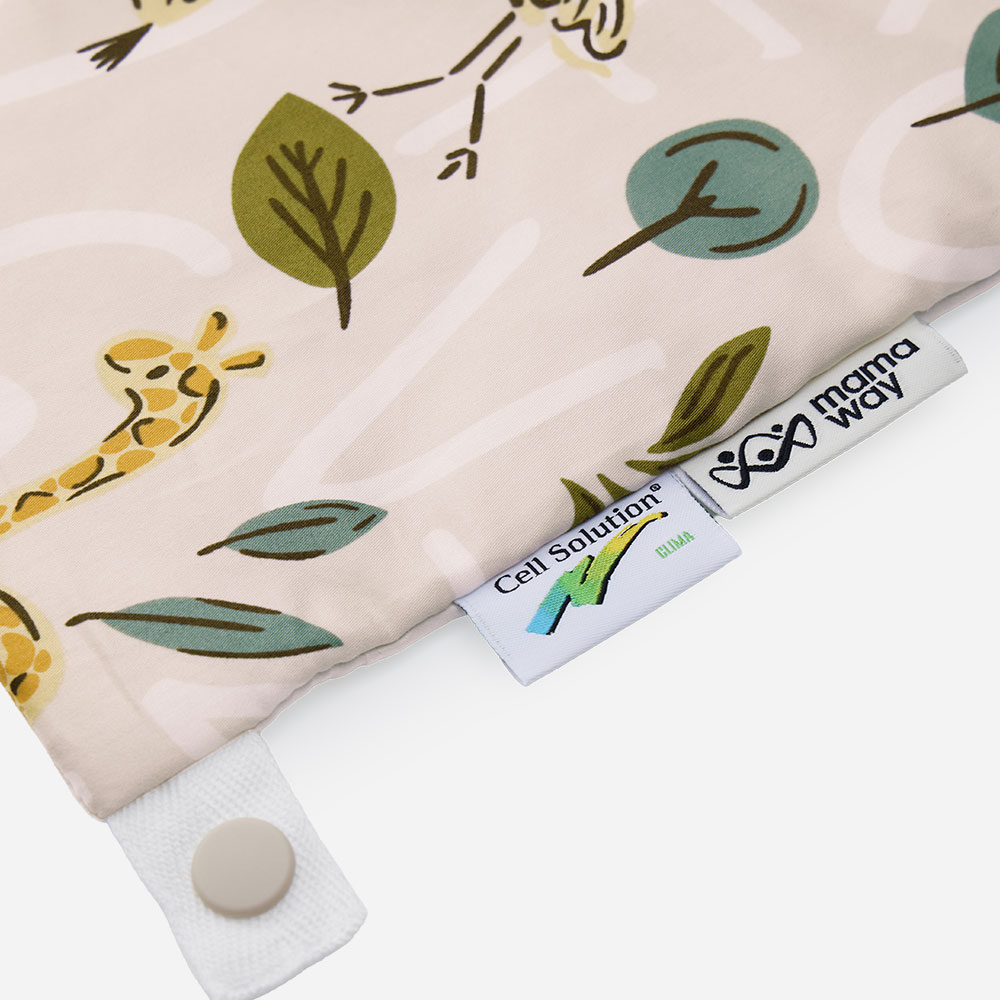 睡袋組-安撫涼被(調溫/抗菌)-親子動物園