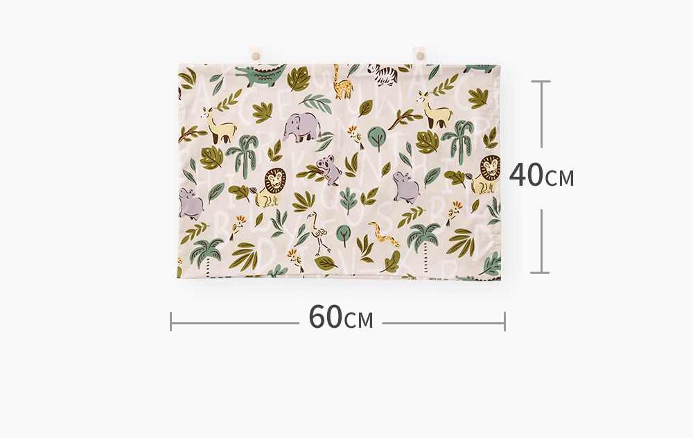 睡袋組-安撫涼被(調溫/抗菌)-親子動物園