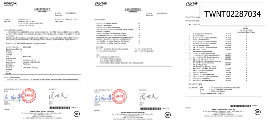 紡織品合格檢驗