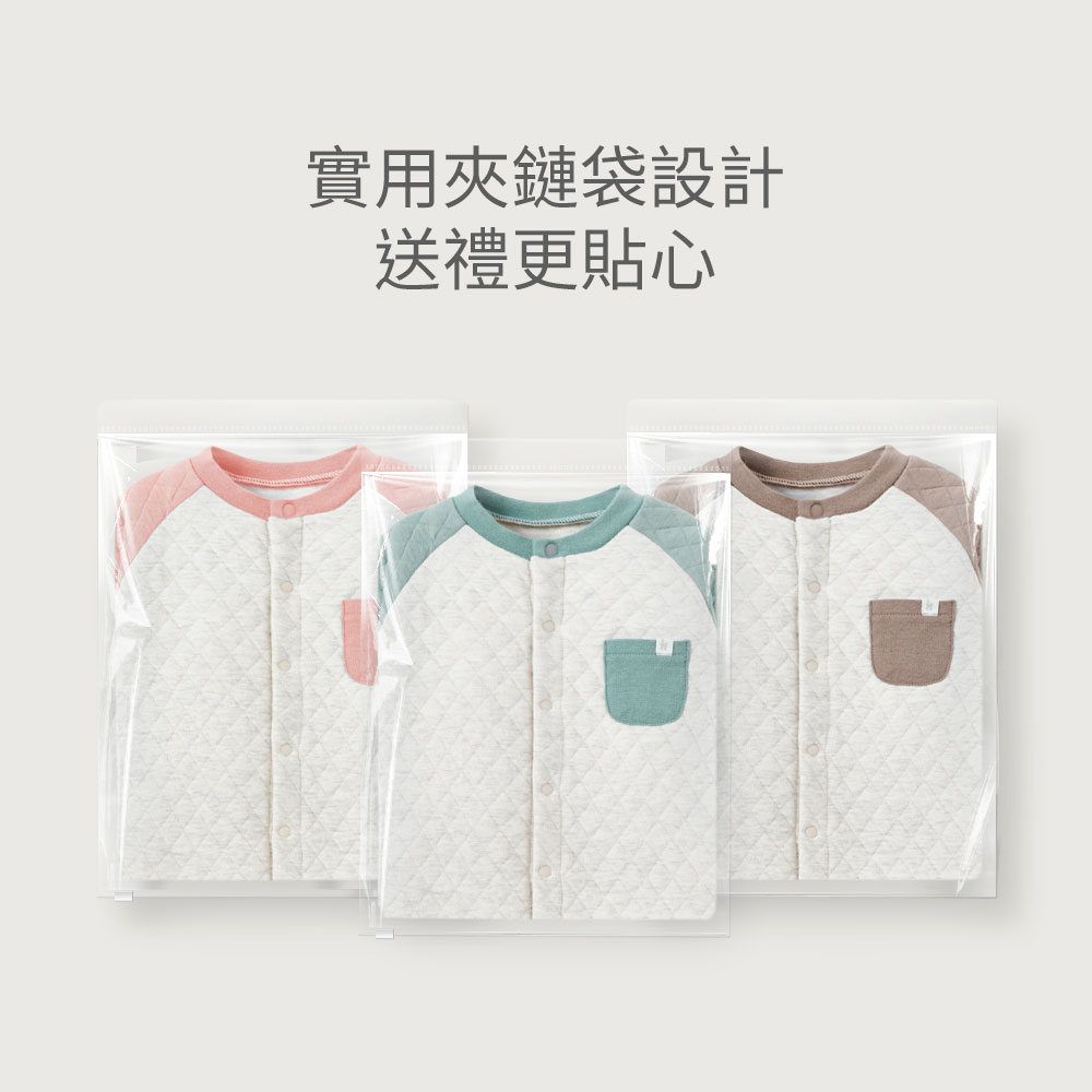 BABY鋪棉長袖連身衣 BABY鋪棉長袖連身衣