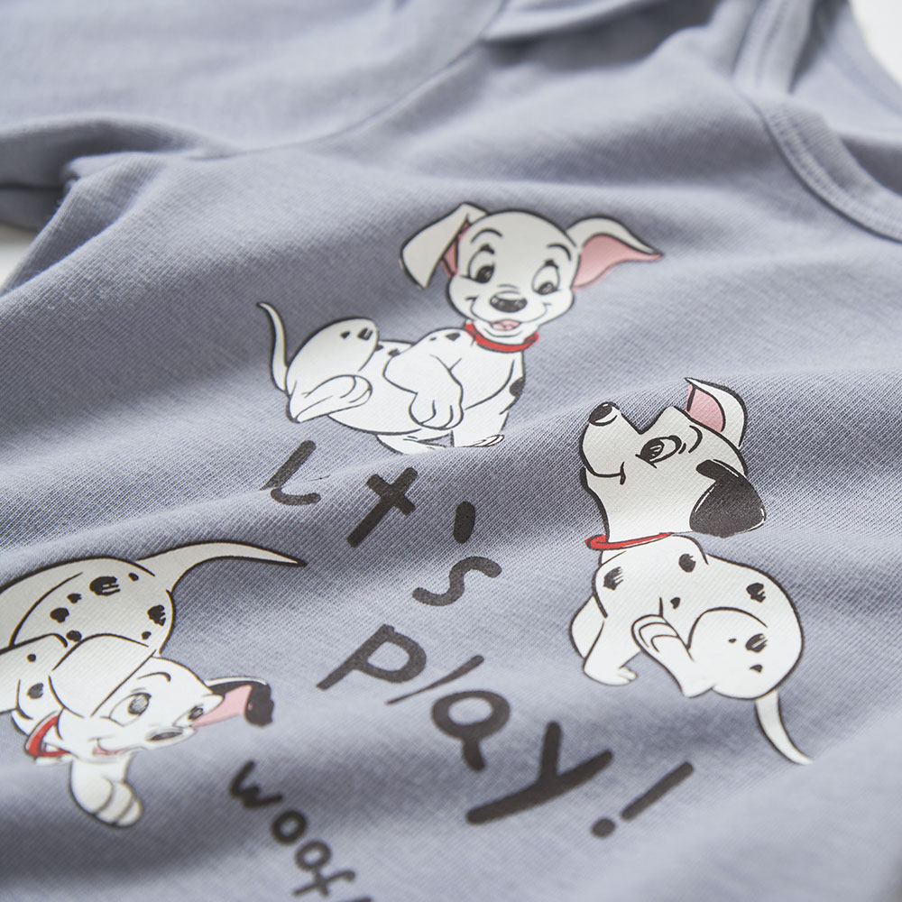 BABY 迪士尼蓄熱保溫長袖包屁衣-101忠狗