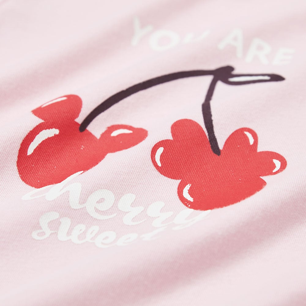 BABY 迪士尼Q彈棉質包屁衣-櫻桃米奇