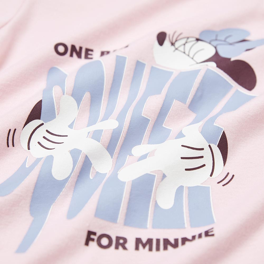 BABY 迪士尼Q彈連身包屁衣-擁抱米妮