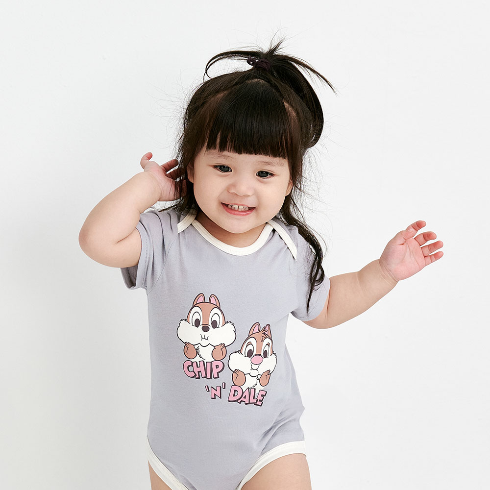 BABY 迪士尼棉質包屁衣-奇奇與蒂蒂