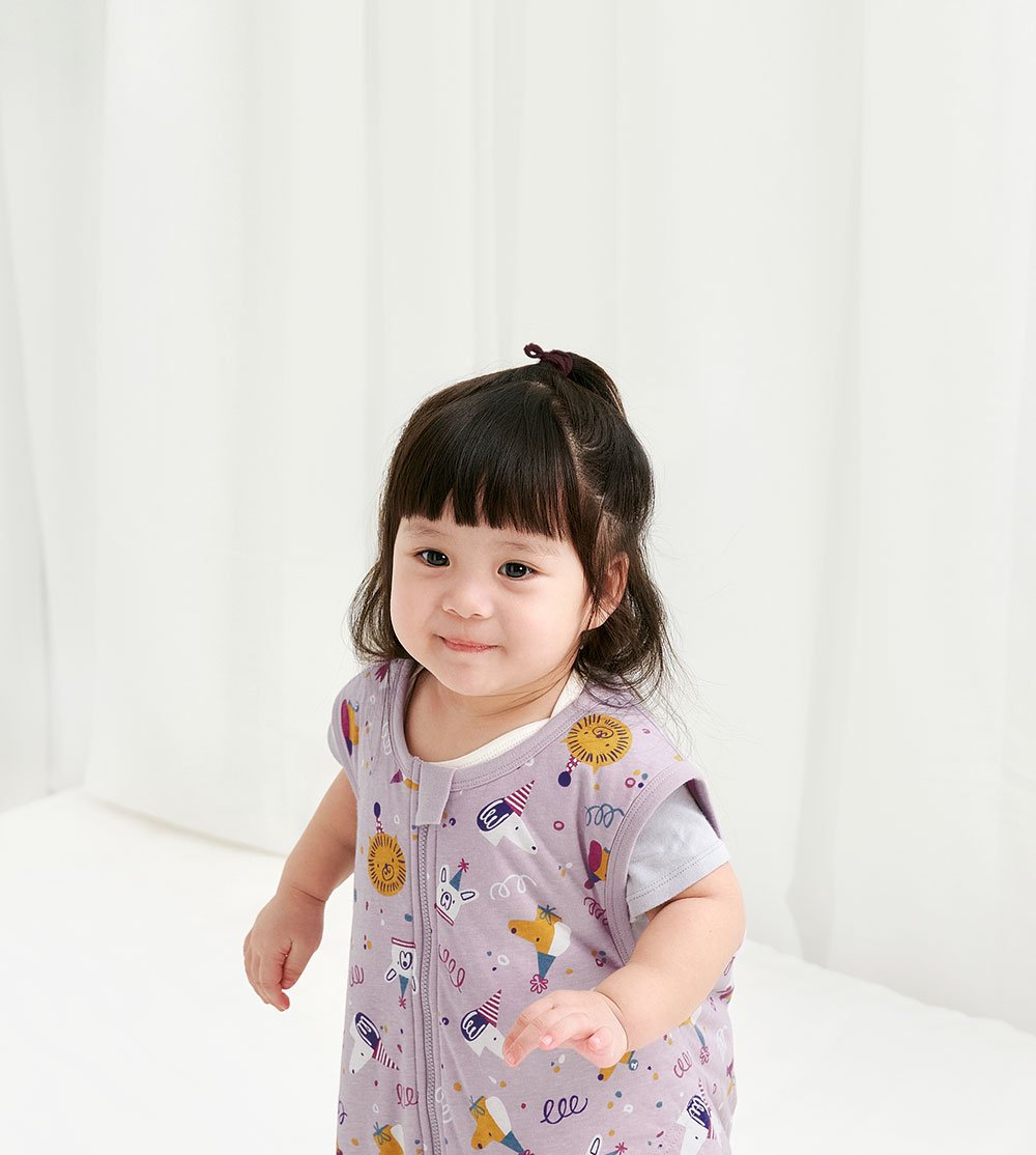 抗菌防踢被(薄款)-動物泡泡