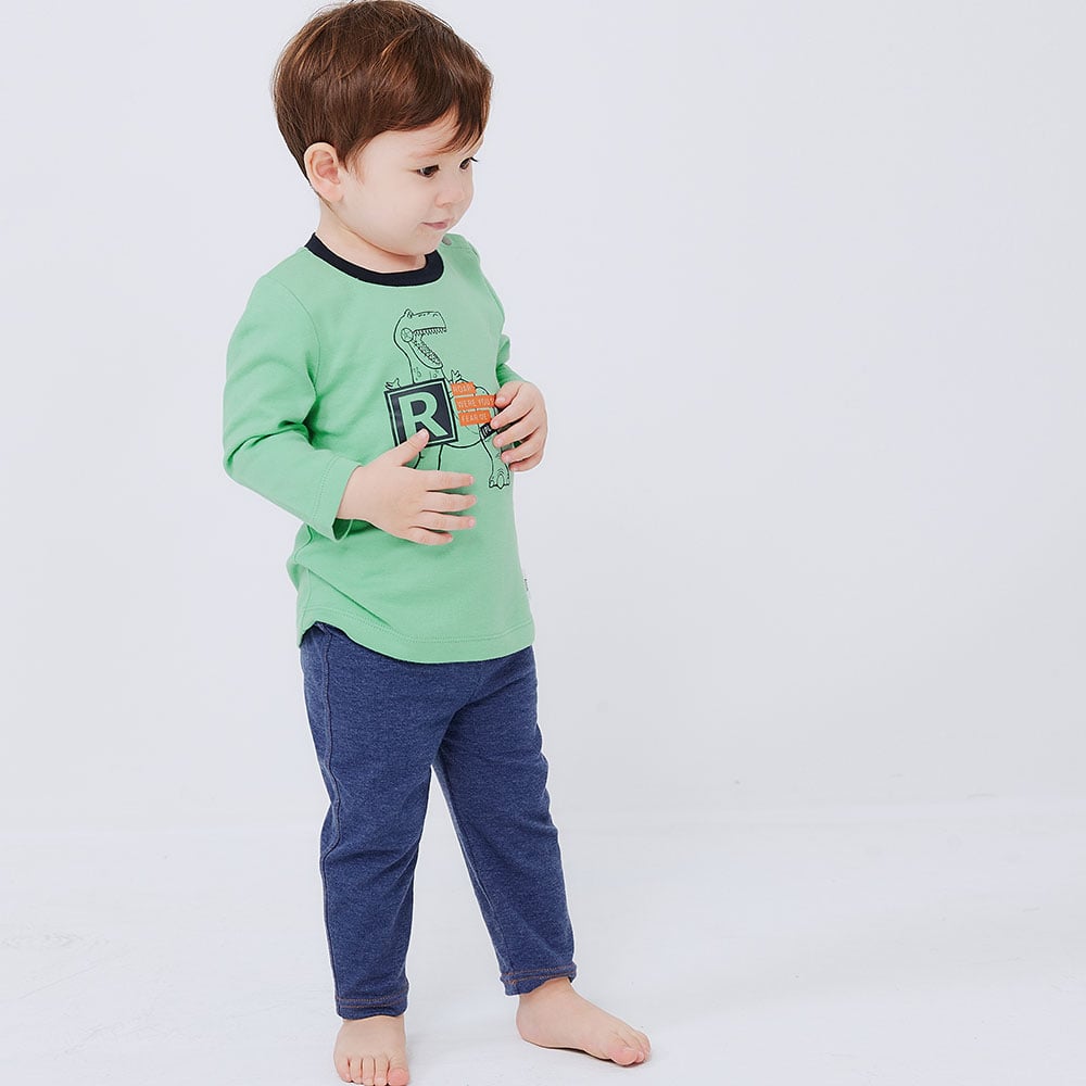 BABY 迪士尼純棉長袖T恤-抱抱龍 BABY 迪士尼純棉長袖T恤-抱抱龍