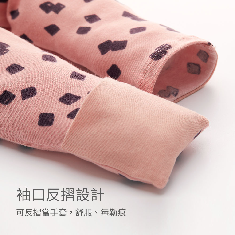 新生兒長袖連身衣-仙草