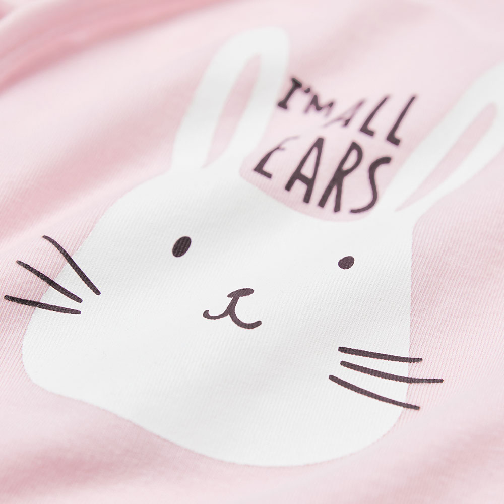 新生兒 Q彈棉質包屁衣-兔寶寶