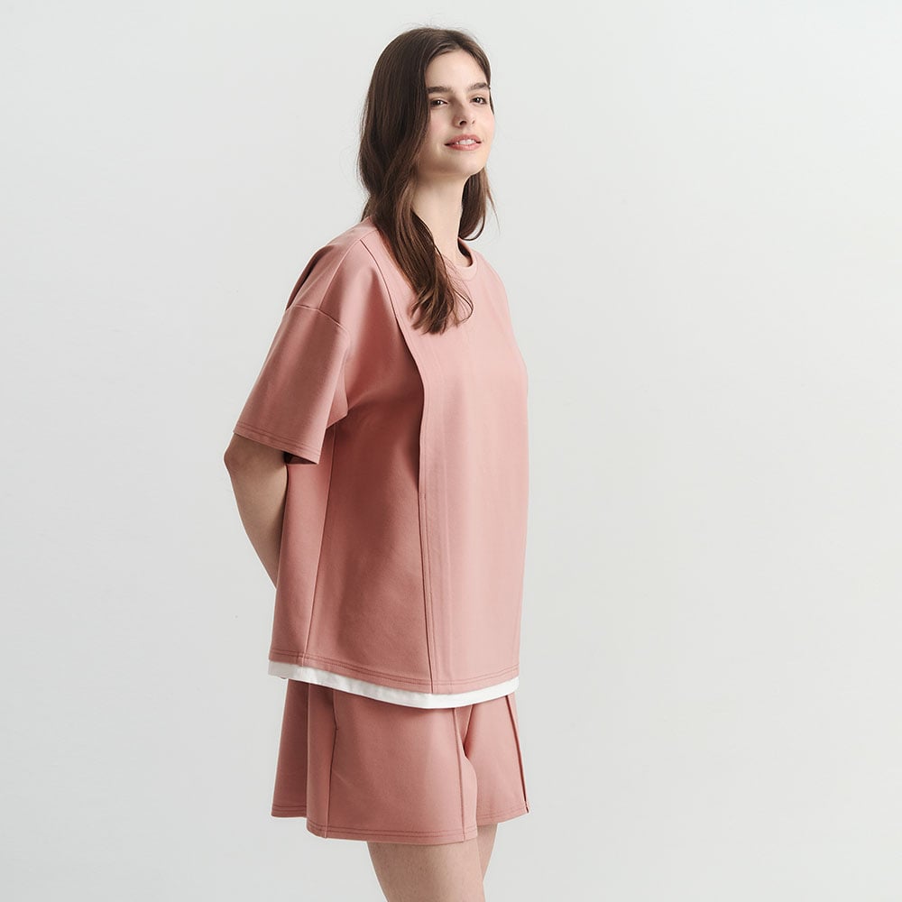 Cool casual wide-cut maternity top