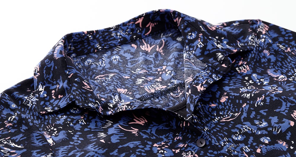 襯衫式印花孕哺洋裝(兩穿) 襯衫式印花孕哺洋裝(兩穿)