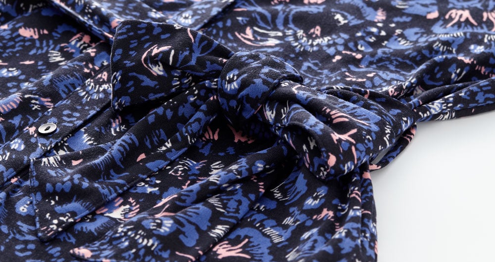 襯衫式印花孕哺洋裝(兩穿) 襯衫式印花孕哺洋裝(兩穿)