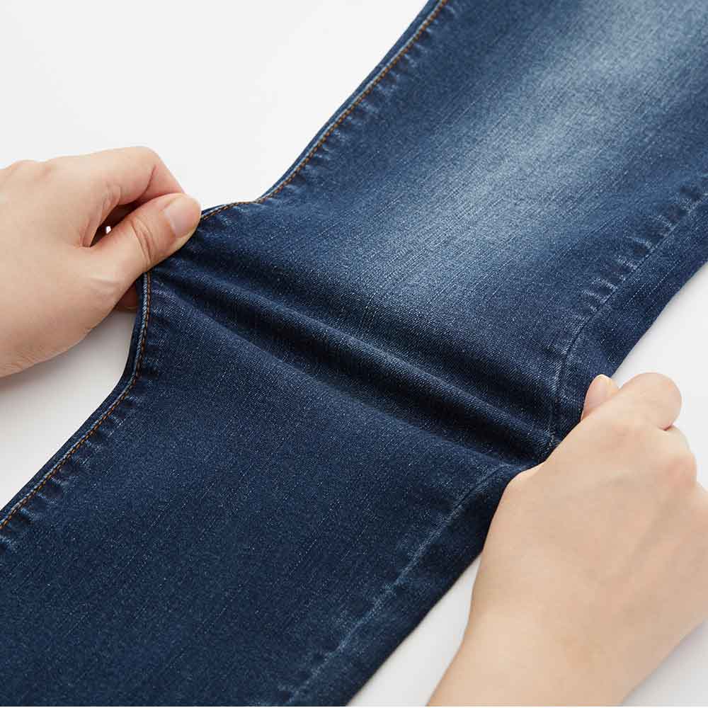 刷白窄管牛仔孕婦褲