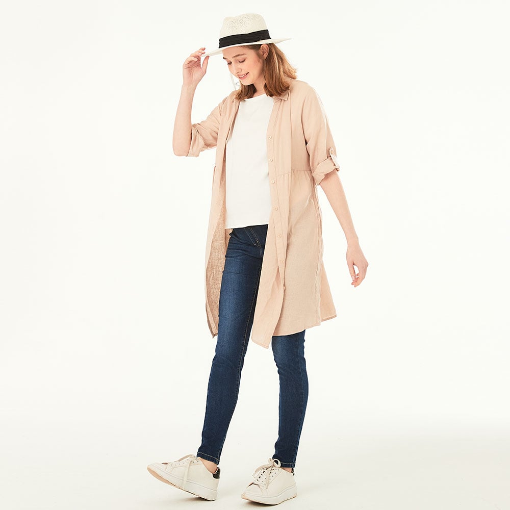 彈力修身牛仔孕婦褲 彈力修身牛仔孕婦褲